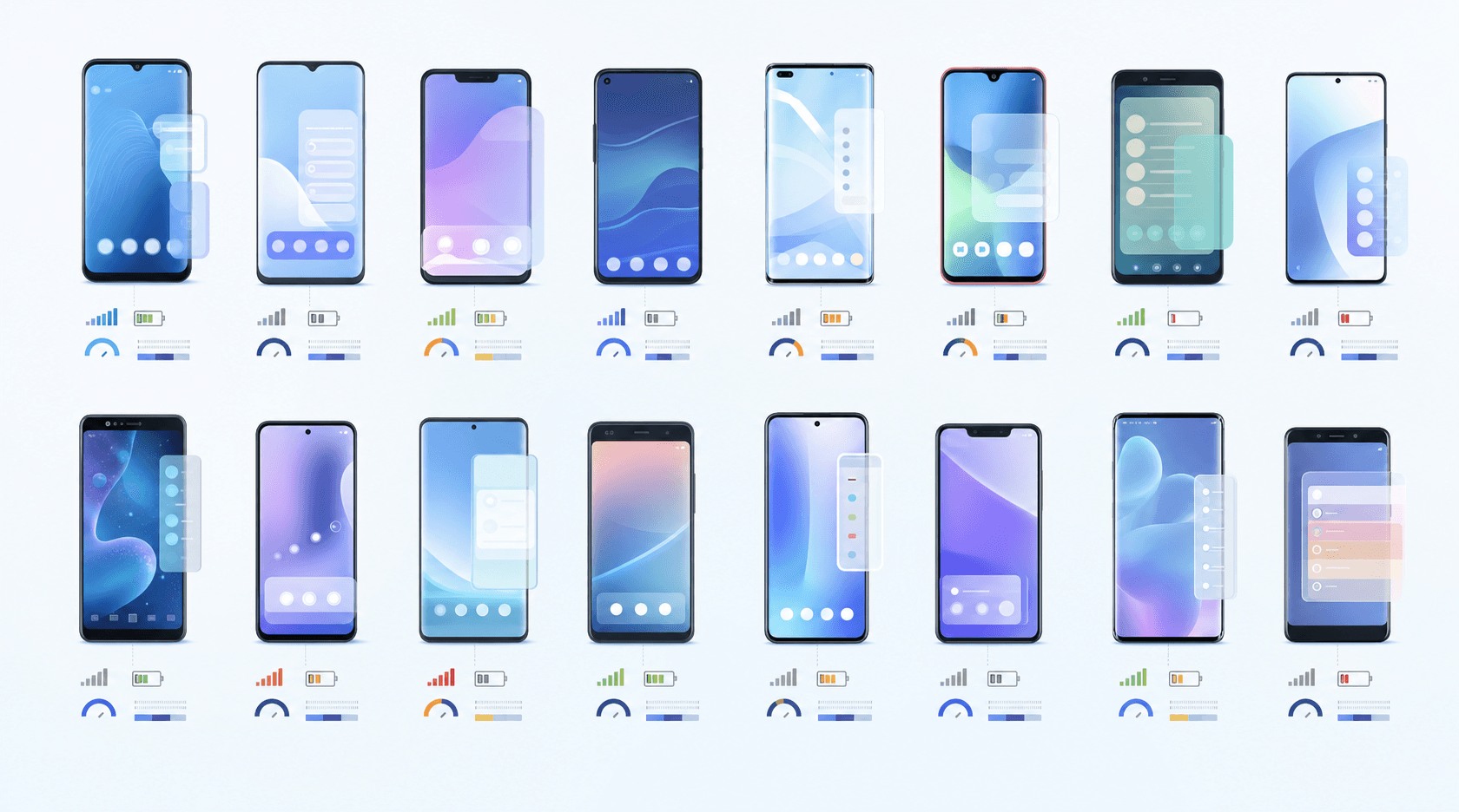 Mobile fragmentation across screen sizes and OS versions