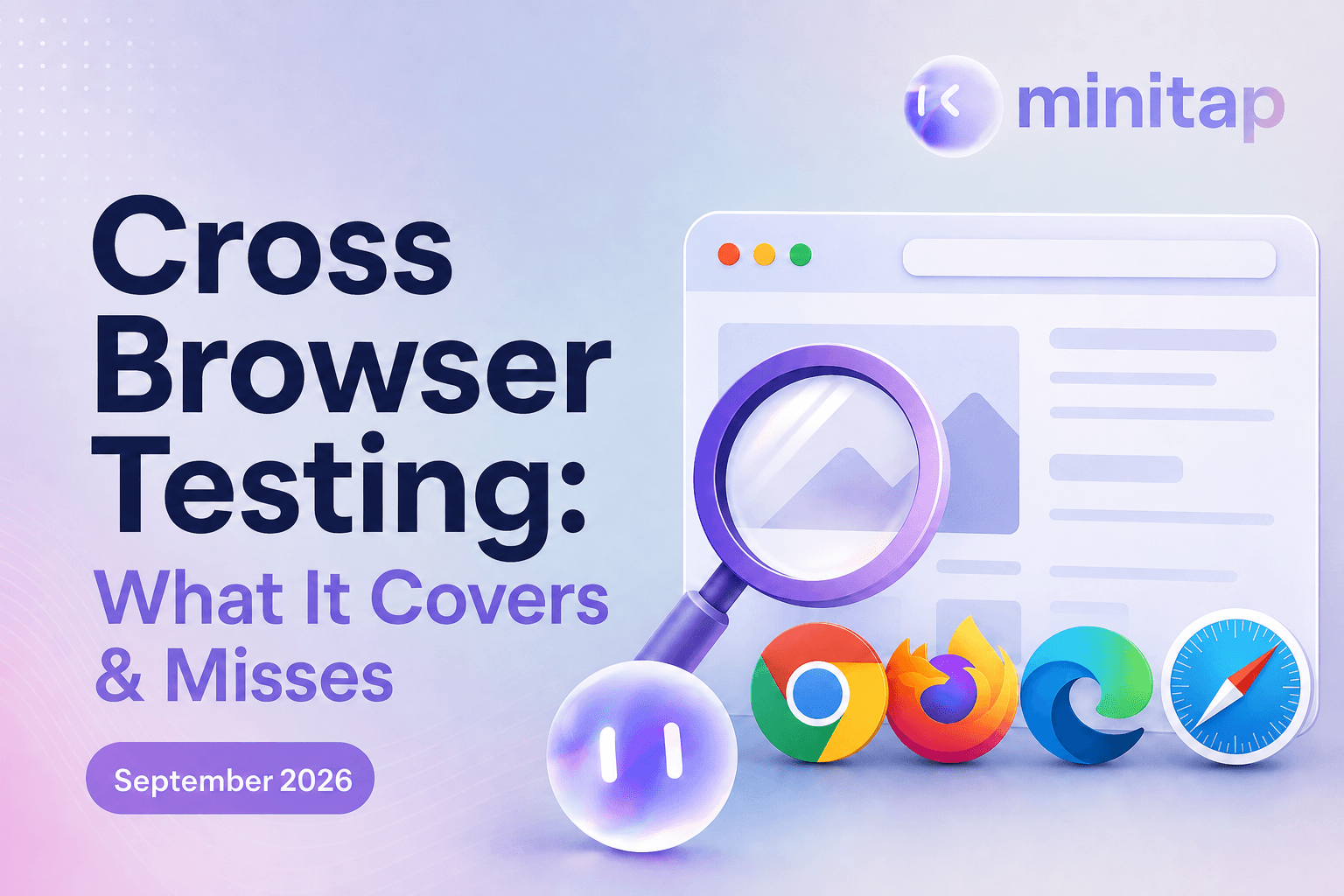 Cross Browser Testing: Scope, Blind Spots & Fixes September 2026