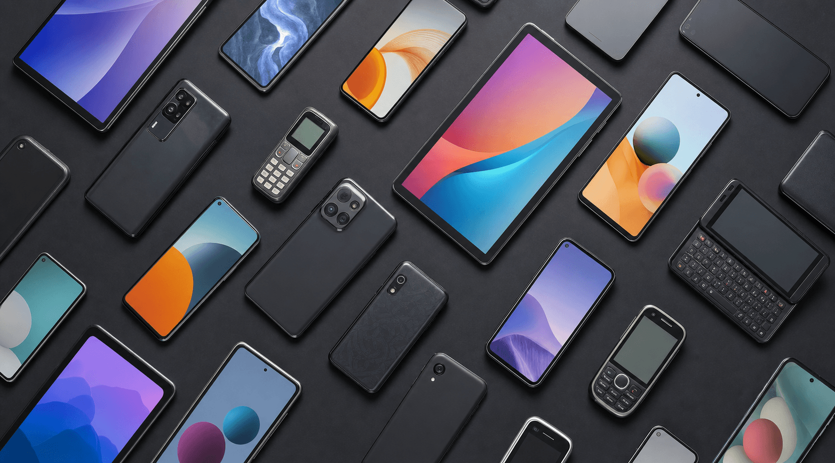 Fragmentation across many phone models and screen sizes