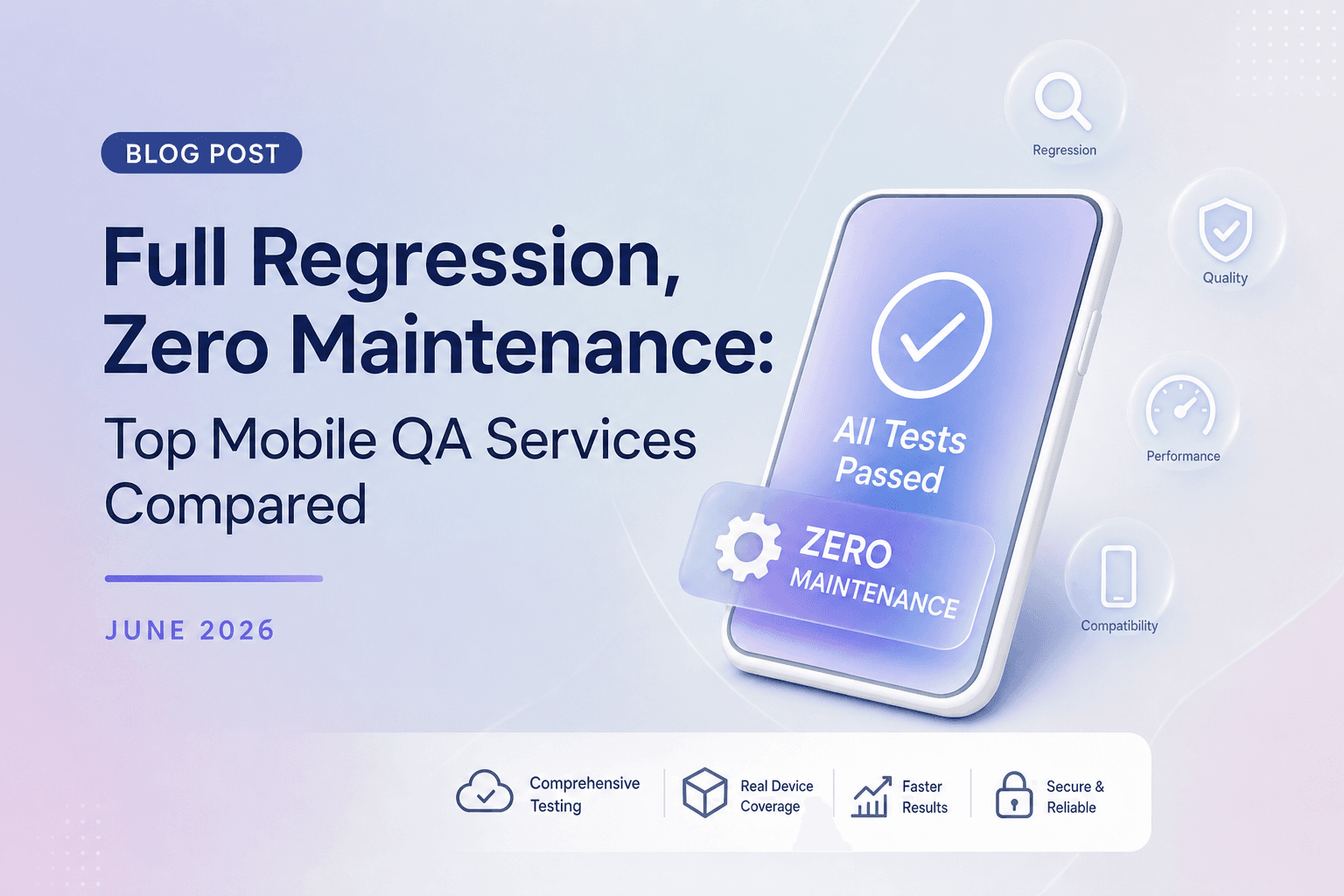 Full Regression, Zero Maintenance: Top Mobile QA Services Compared June 2026