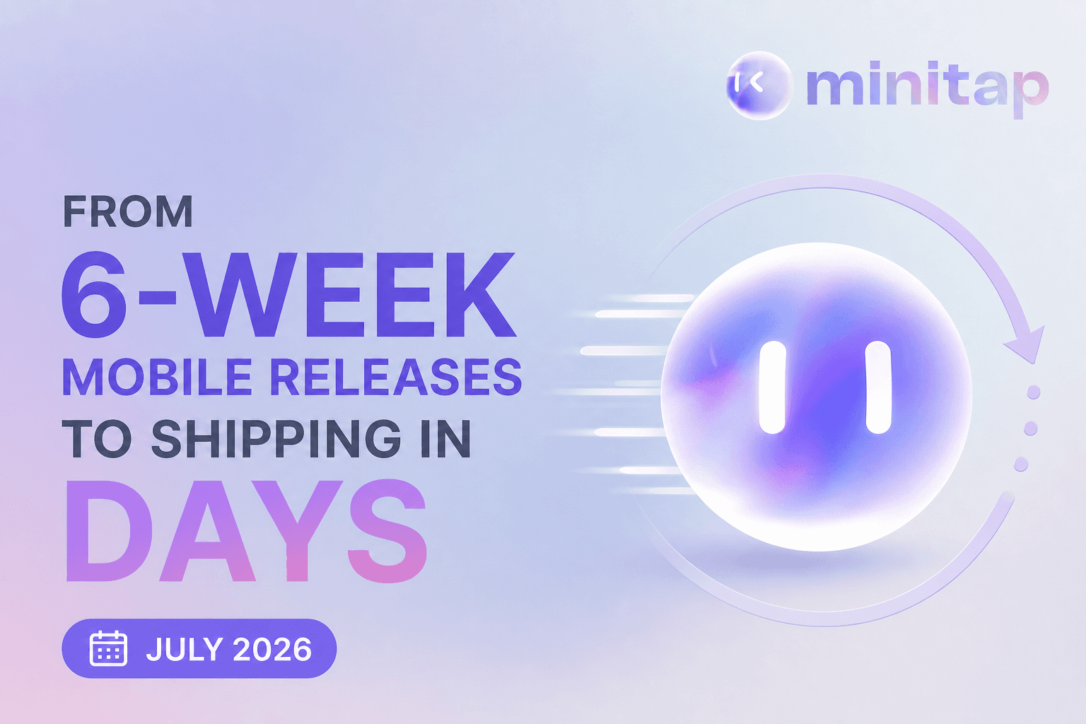 From 6-Week Mobile Releases to Shipping in Days (July 2026)