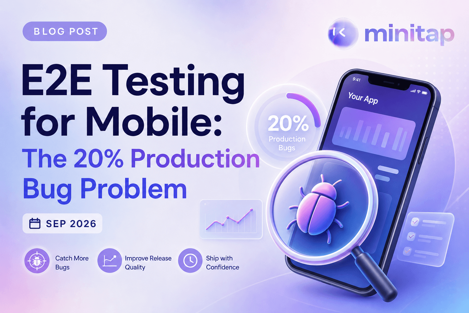 E2E Testing for Mobile: The 20% Production Bug Problem (Sep 2026)