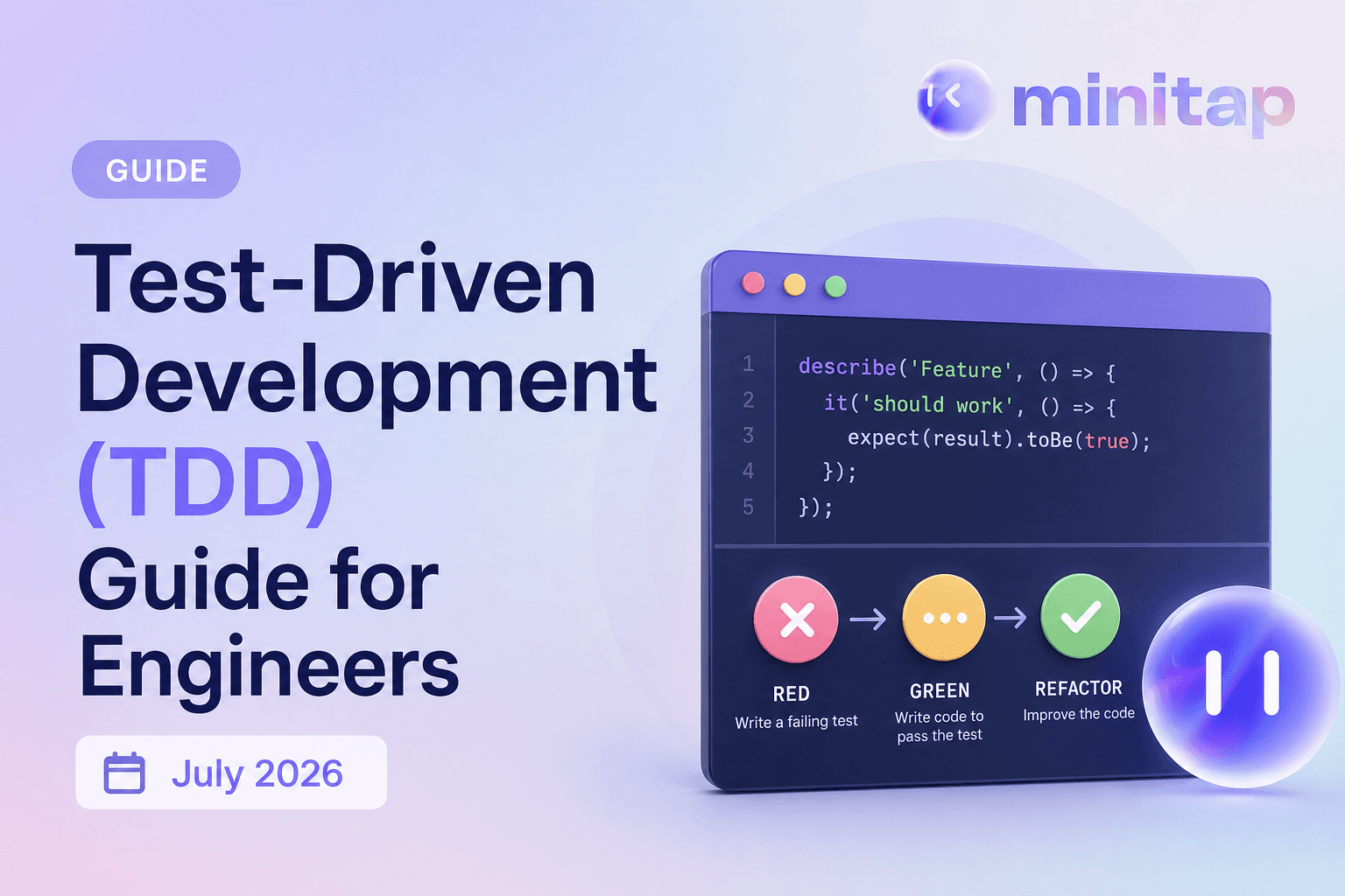 Catch Bugs Earlier: A Test-Driven Development (TDD) Guide (July 2026)